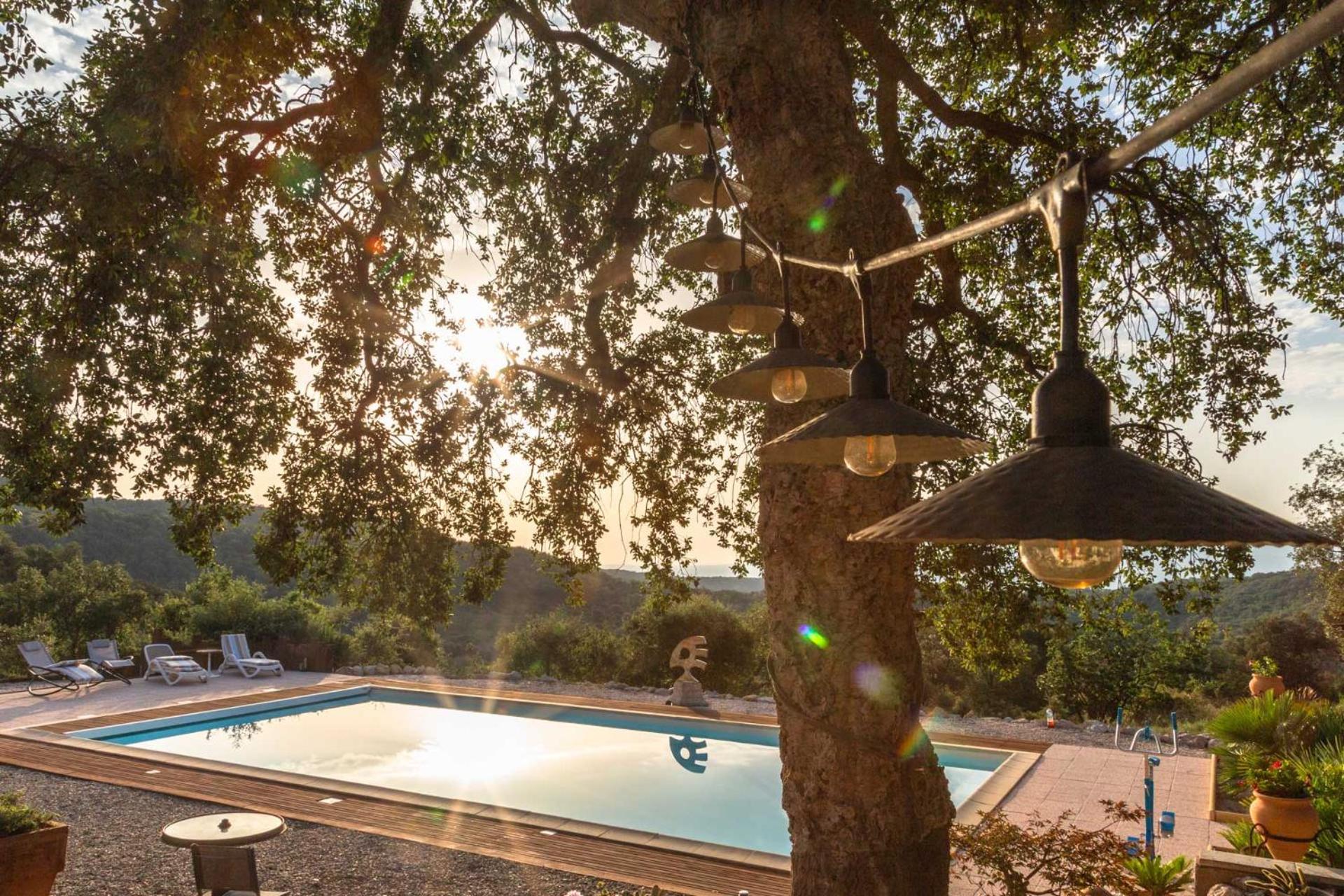 Oms Mas La Marchette B&B 외부 사진